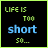 A 5x5 contact sheet of animated text frames with green borders on black backgrounds, displaying changing phrases in yellow and blue pixelated fonts.