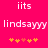 Pixelated text and star symbols on a bright pink background with two identical static frames.