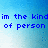 Blue pixelated text on a gradient background divided into four quadrants, with the right-bottom quadrant being solid gray.