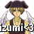 Pixelated character with dark tricorn hat, light brown hair, and yellow-brown outfit holding two white star shapes.