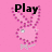 Pixelated pink bunny icon with text above each bunny variant on a pink background.