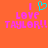 Pixelated orange background with pink text reading "I LOVE TAYLOR!!" and a cyan heart symbol above the 'I'.