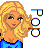 Animated contact sheet of four distinct cartoon female characters with associated genre text and a smiley face, all in pixel art style on white background.