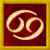 A static image shows a red square with yellow border containing white curved symbols on left, and green text 'Original Icons .com' on dark green background right.