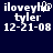 Two side-by-side pixelated text displays on dark blue background with identical lower sections and differing upper right characters.