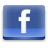 A pixelated blue square icon with a white lowercase 'f' centered on a gradient background transitioning from dark blue at the top to light blue at the bottom.