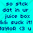 Pixelated text on cyan background with diamond pattern, repeated in two showing identical phrases and symbols