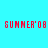 Four quadrants display 'SUMMER'08' text in red pixelated font against cyan, green, yellow, and light green backgrounds.