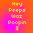 Yellow pixelated text on a gradient background with a small rectangular icon below the text.
