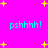 Bright pink background with yellow starbursts and cyan text reading "pshhhh!" in four positions, some with colons.