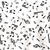 A pixelated image split into two sections: a grayscale pattern on the left and stylized purple text 'Smd' over a yellow gradient background on the right.