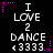 Pixelated text and star graphics repeat in a on a black background, with animated pink star elements shifting positions across frames