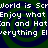 Static image with repeating text over green spiral background, displaying pixelated white lettering on dark blue and green hues.
