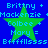 Blue background with green star and light blue text reading 'Brittny + Mackenzie + Colbee + Mary = Effffllsssss' in two identical horizontal