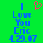 Green background with blue text reading 'I Love You Eric 4.29.07' and a pink pixelated heart symbol above the word 'Love'.