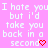 Pixelated text on pink background with red heart symbol, repeated twice in mirrored layout.