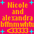 Pixelated orange text on bright pink background with cyan star accents, repeated in a showing identical static frames