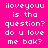 Pixelated text on a split background with pink, light purple, and cyan sections.