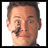 A 48x48 pixel animated contact sheet showing three distinct frames of a person's face with varying expressions and angles, displayed in a 2x2 grid layout with one empty cell.