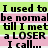 Pixelated text on alternating green and pink horizontal stripes with partial gray background.