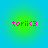 Four identical pixelated icons arranged in a , each displaying pink text on a green-to-blue gradient background