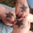 A person's hands hold a dark star-shaped object against grass and fabric, with subtle motion changes across frames.