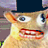 A pixelated animated buddy icon featuring a cartoonish anthropomorphic character with exaggerated facial features and text reading "we love the subs!" on a gray background.