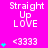 A bright pink background displays repeated text and symbols in white and cyan, with animated cyan star changes.