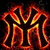 Flaming 'NY' logo in red and orange on black background, Pittsburgh Steelers helmet with yellow stripe on black background, purple and gold 'L' shape with 'LOVE THEM' text overlay.