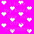 A static image with a bright pink background featuring scattered white pixelated hearts and repeated text fragments in light pink. The text includes phrases like "i love my biffer like no other" and "!!!!!!!!!!!!". The style is retro digital with a playful, repetitive composition. The image contains no visible motion or animation changes. The background is solid bright pink. The text is light pink and appears in multiple scattered locations. The hearts are white and pixelated. The text fragments are repeated across the image. The overall mood is playful and repetitive. The image is static with no animation. The composition is dense with repeated elements. The style is retro digital. The hearts are scattered throughout the image. The text fragments are in light pink. The background is solid