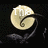 Animated icon with a yellow moon, black bat wings, and changing text: 'Tina', 'T8', and 'Halloween' across frames.