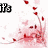 A four- shows a soft pink floral design with red hearts, a rainbow striped heart pattern, and a black-and-white softball graphic