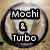 A four- shows a circular 'Mochi & Turbo' icon with hamsters in various poses on textured backgrounds