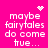 Pixelated text on bright pink background with animated heart and starburst symbols above the words.