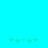 A bright cyan background with two horizontal of five light green puzzle pieces each, arranged in a repeating pattern