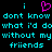 Pixelated cyan text on black background with pink heart symbol above 'i i' and repeated phrases below.