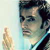 repeated images showing a person with dark hair and a light blue shirt, hands clasped in front of the chest, with the word 'alone' in light gray text on a light blue background