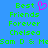 Blue background with green pixelated text reading 'Best Friends Forever Chelsea Sam D & Me' and a pink heart symbol replacing the 'o' in 'Best'.