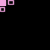 Animated contact sheet of a pink dotted line forming the name 'Jill' across 21 frames on black background with gray transparency indicator at bottom.