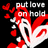 Pixelated icon with red and white heart-shaped design on black background, green text on dark green background, and visible text fragments.