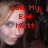 Pixelated image of a person's face overlaid with red pixelated text reading "Idk My Bff Matt" on dark background.