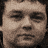 A pixelated image shows a person's face transitioning into a grainy texture, followed by yellow chevron arrows and text reading "DEATH RACE" on a black background.