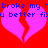 Red background with two pink broken hearts and blue pixelated text reading "broke my broke my u better fix better fix".