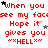 Red pixelated text repeats across a white background with scattered black and gray stars, forming a of identical phrases