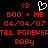 Pixelated red text and symbols on black background with white heart symbol above central text.