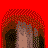 Red background with pixelated character image, 'Incredibles' logo, and text reading 'NOW ON DVD'.