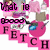 Animated icon featuring a cartoon woman in pink clothing with a pink bag, blue object, and brown bag, surrounded by text elements.
