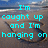 Beach scene with sand heart and text overlays in cyan pixelated font, showing sequential animation changes across four