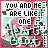 Animated sequence showing text and color changes in a of pixelated icons with red, teal, black, white, green, yellow, and cyan elements