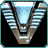 Pixelated static icon of a metallic Stargate device with blue energy ring and dark central hub against black background, framed by teal border.